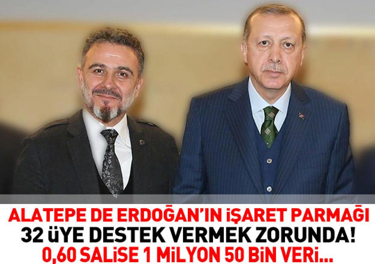 Alatepe de Erdoğan’ın işaret parmağı!