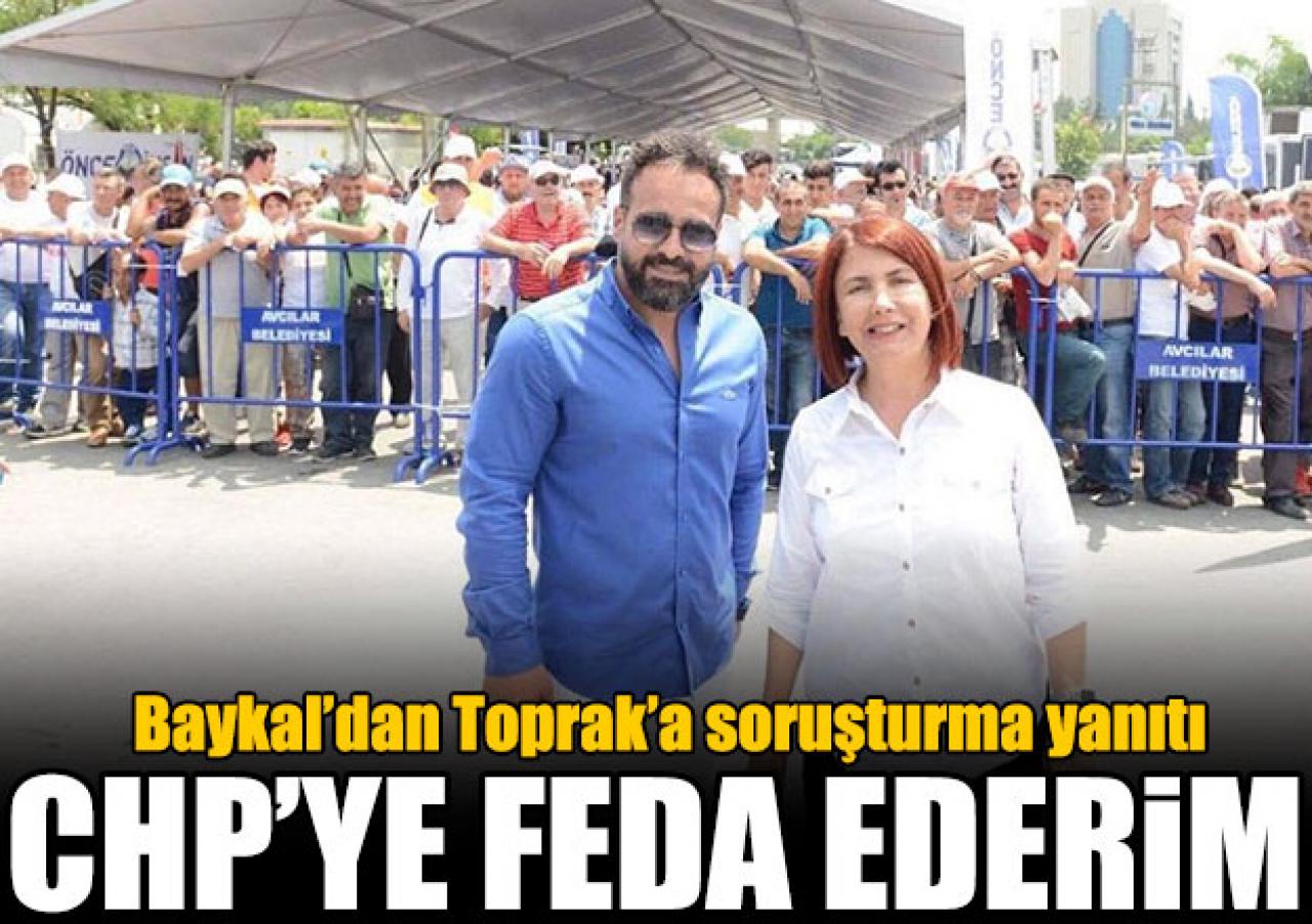 CHP için feda ederim