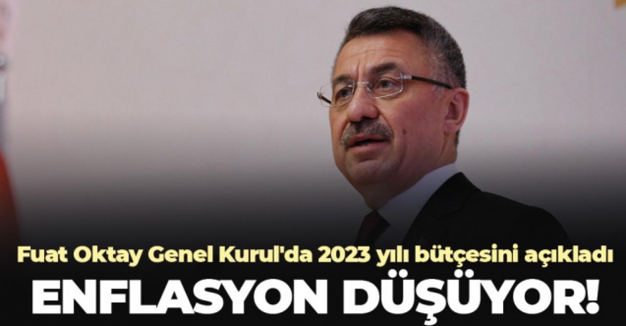 Cumhurbaşkanı Yardımcısı Fuat Oktay: Enflasyon düşüyor!