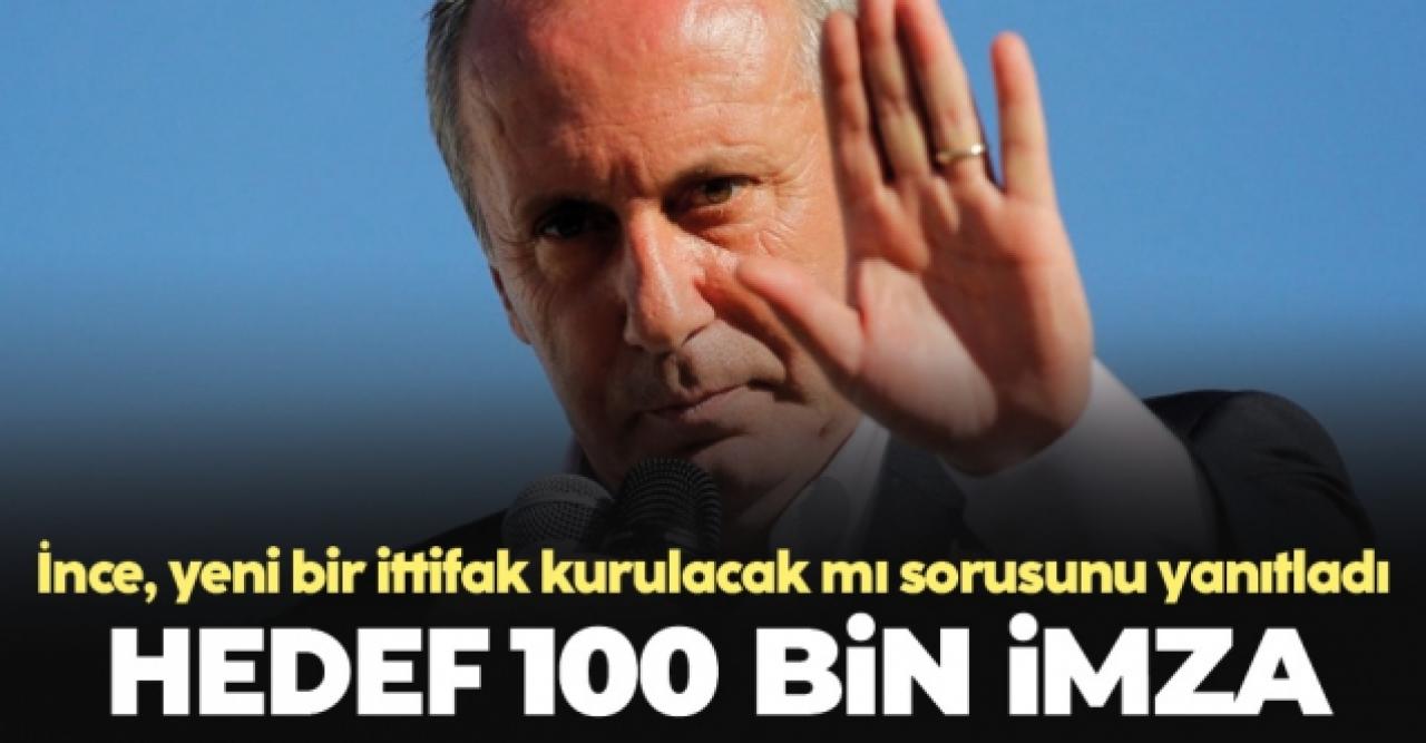 Muharrem İnce yeni bir ittifak mı kuracak?