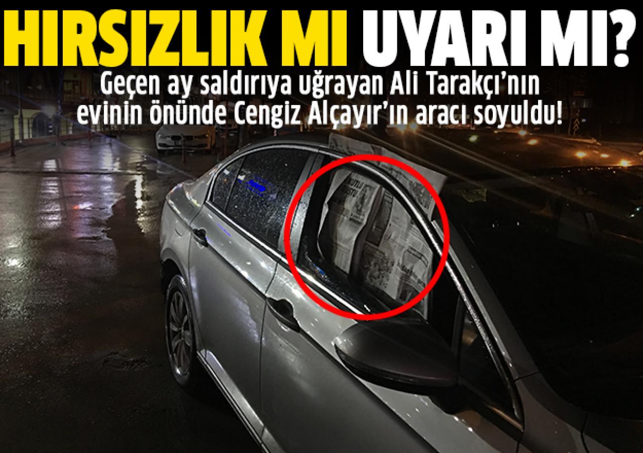 Hırsızlık mı uyarı mı?