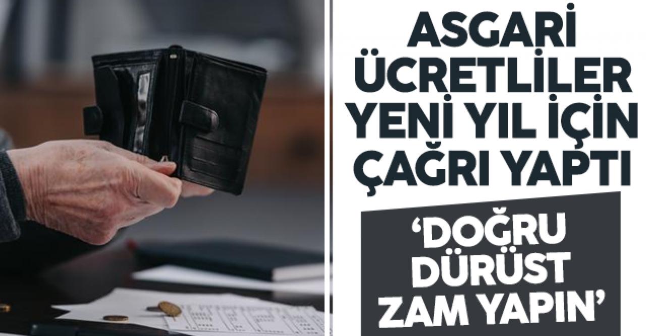 Asgari ücretli çağrı yaptı: Doğru dürüst zam yapın