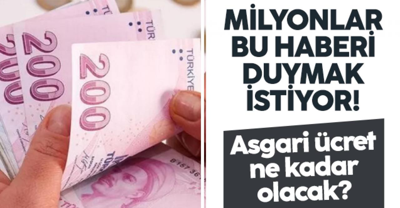 2023 yılı asgari ücret açıklanıyor! SON DAKİKA asgari ücret ne kadar olacak?