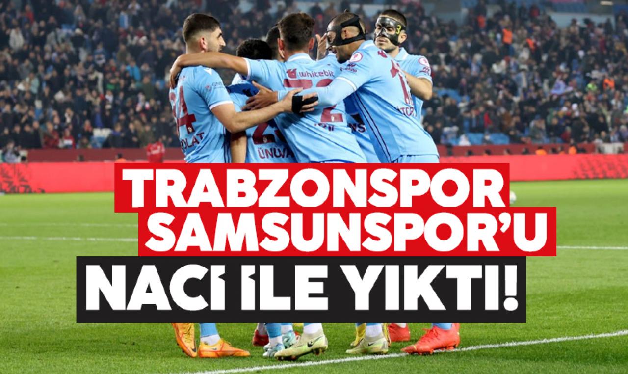 Naci Ünüvar coştu, Trabzonspor son 16'ya kaldı