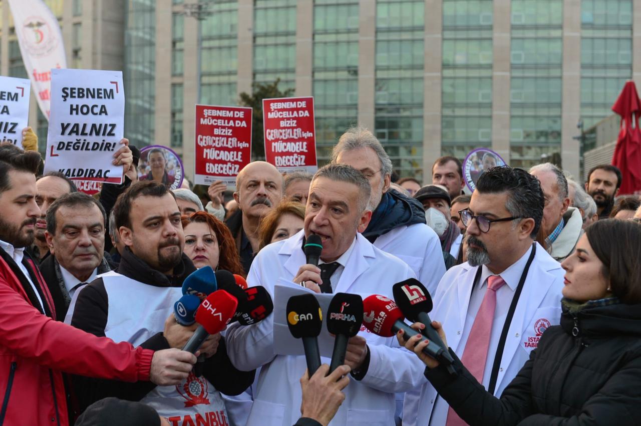 Türk Tabipleri Birliği Başkanı Şebnem Korur Fincancı: 7 dakikalık  bir konuşma!