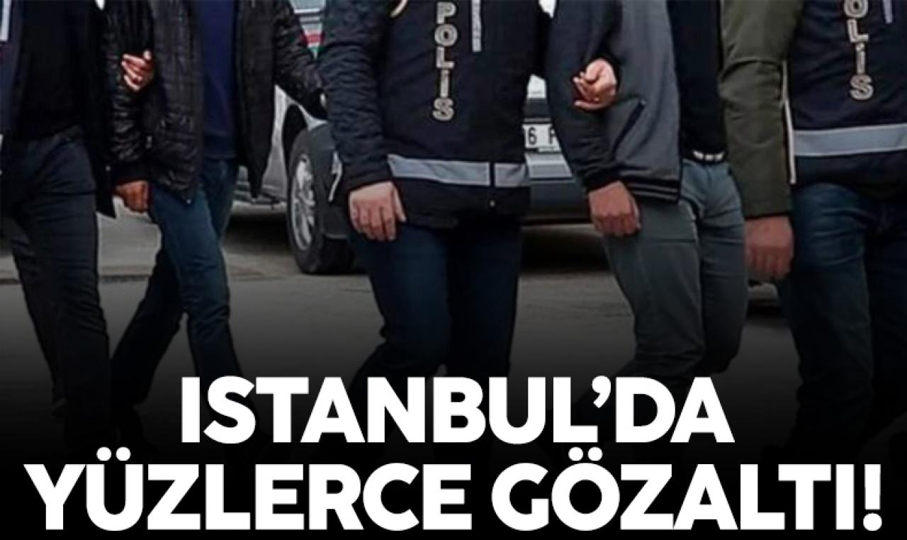 İstanbul'daki huzur denetiminde 430 gözaltı!