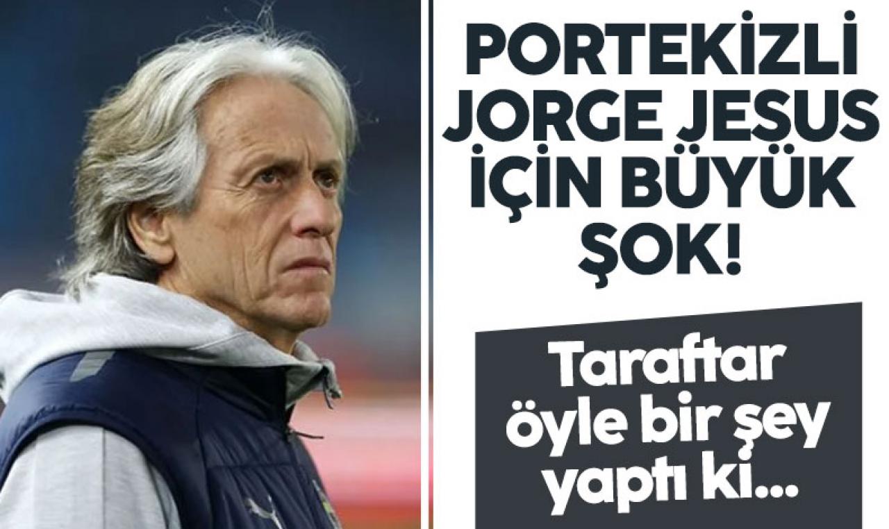 Trabzonspor mağlubiyeti Jorge Jesus'a pahalıya mal oldu! Taraftar bunu yaptı...