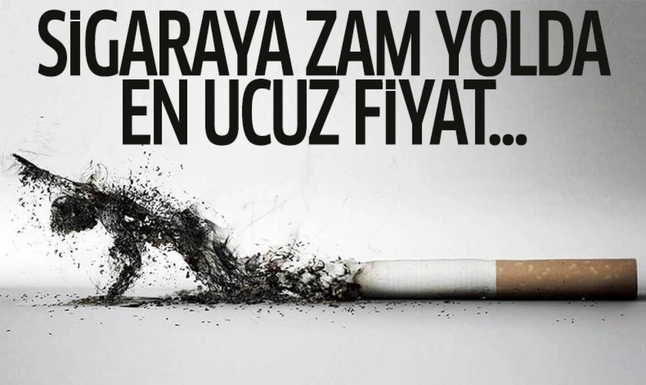 Sigaraya yine bir zam daha yolda! En ucuz fiyat...