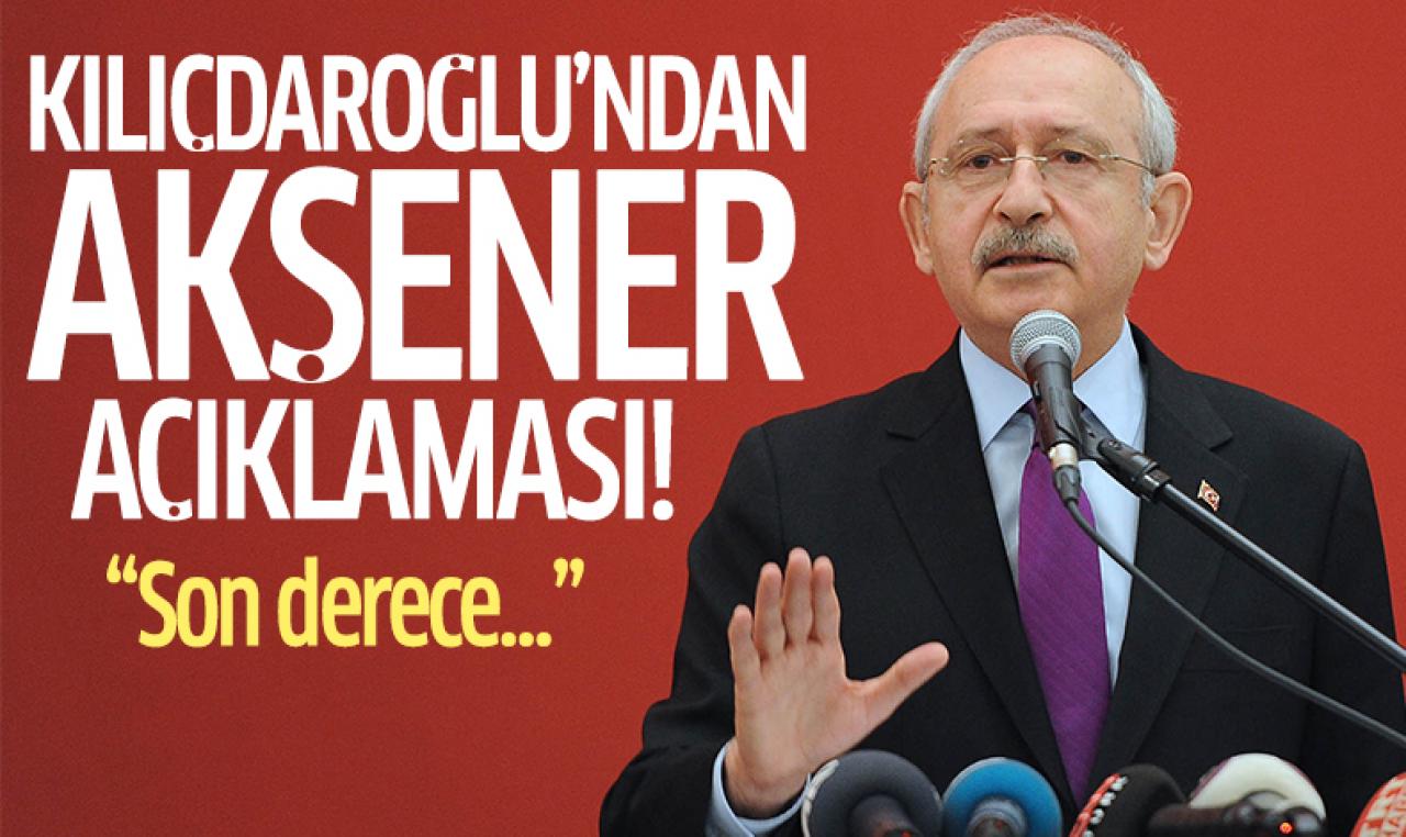 Kemal Kılıçdaroğlu, Meral Akşener'le görüşmesi ile ilgili konuştu: Son derece...