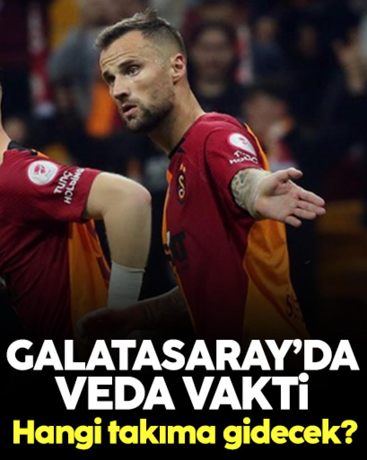 Galatasaray'da veda vakti!