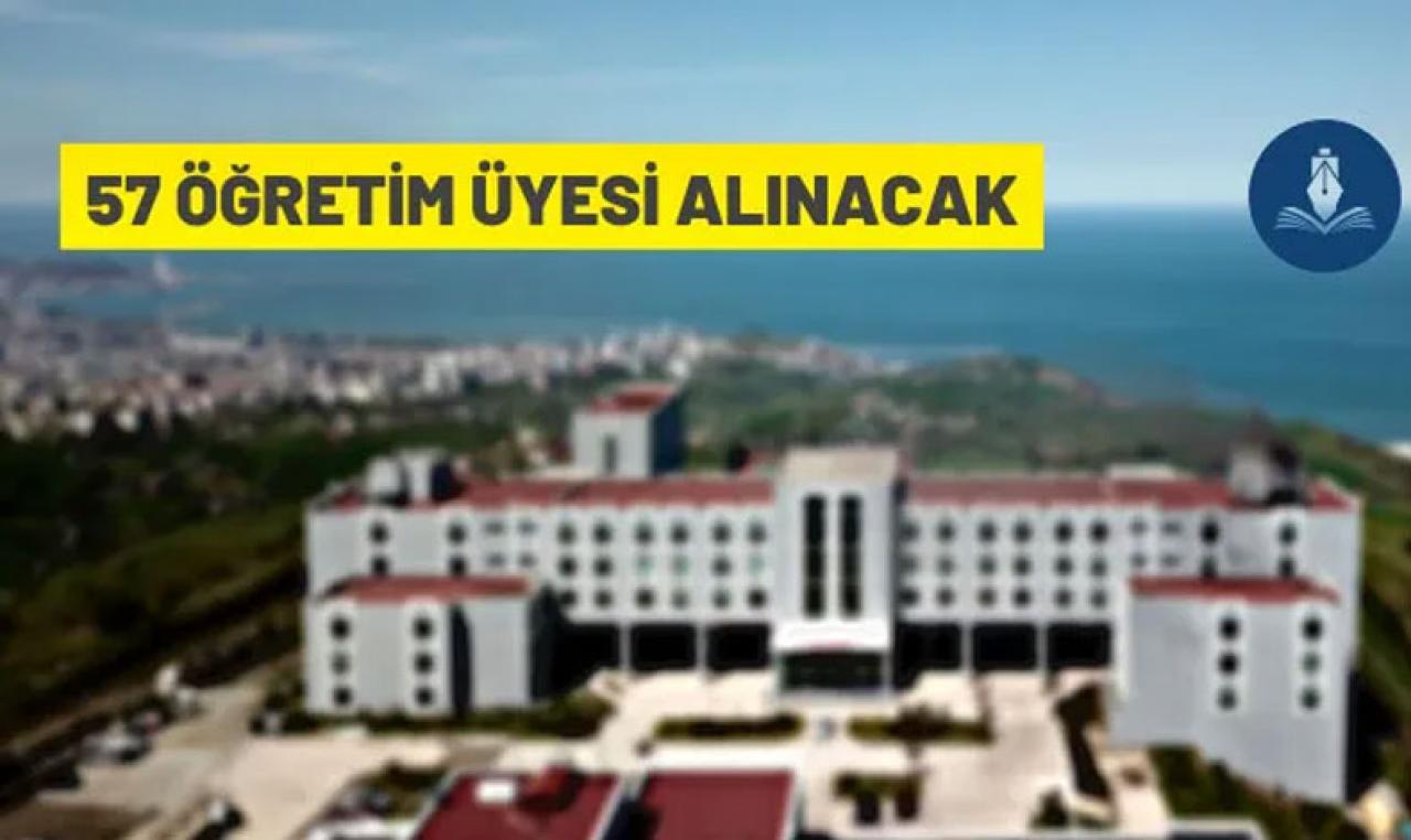 Samsun Üniversitesi Rektörlüğü 57 akademik personel alacak