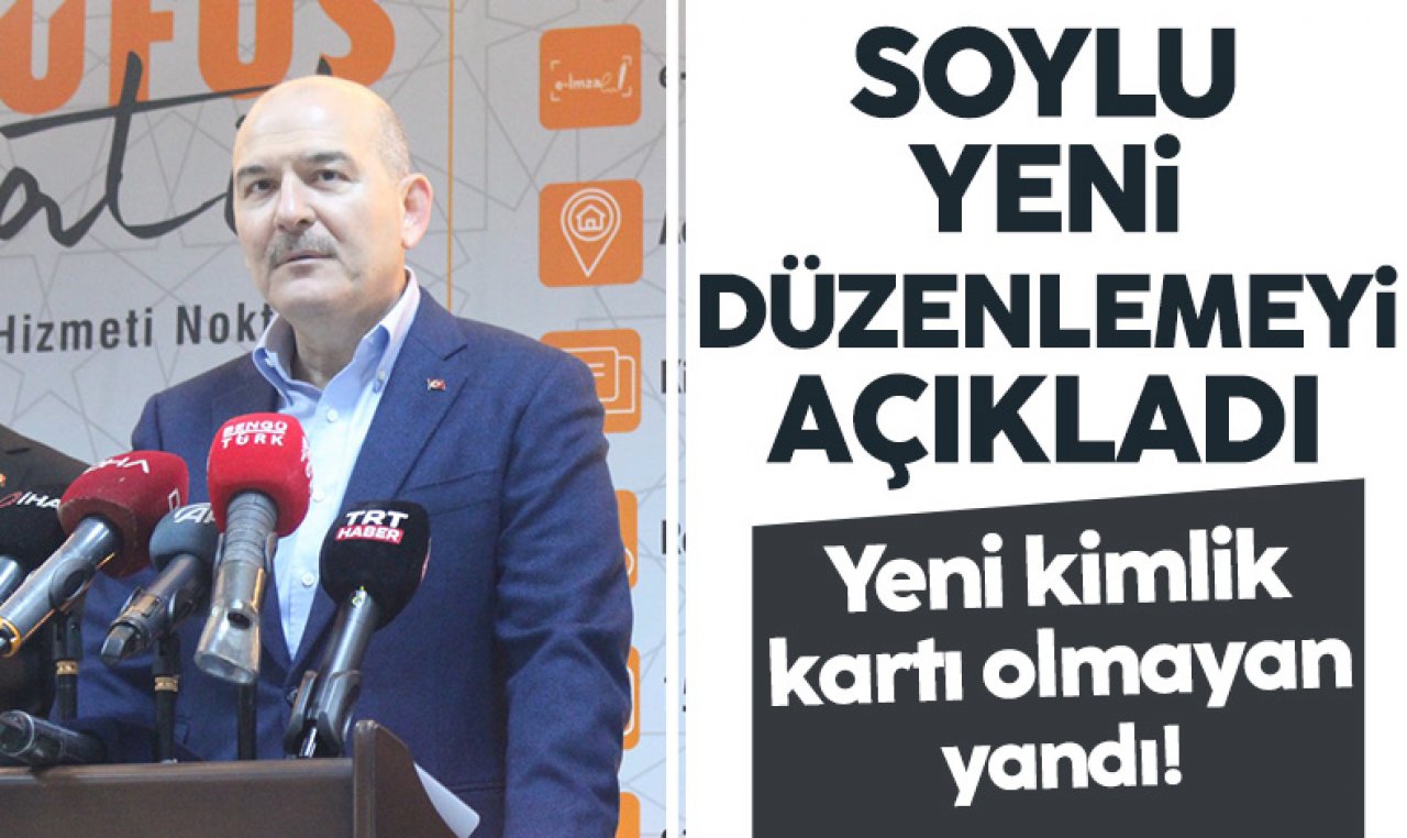 Yeni kimlik kartı olmayan yandı!