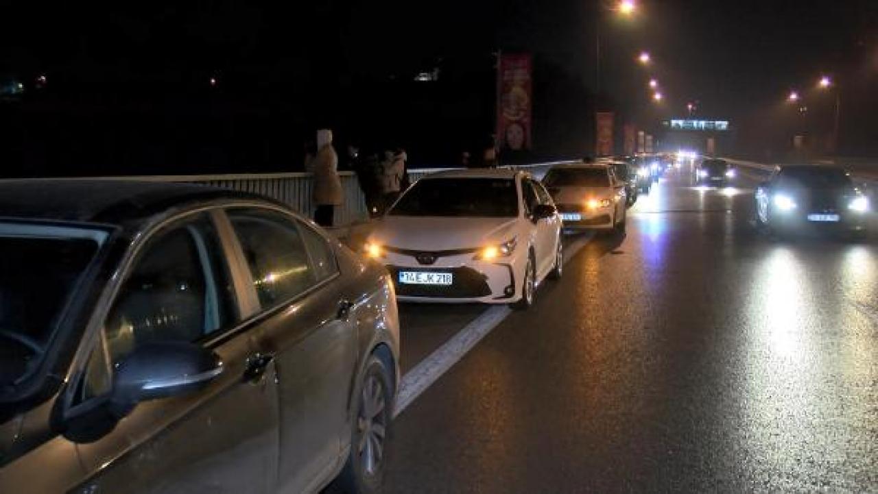 Yeni yıla ‘15 Temmuz Şehitler Köprüsü’nde girdiler