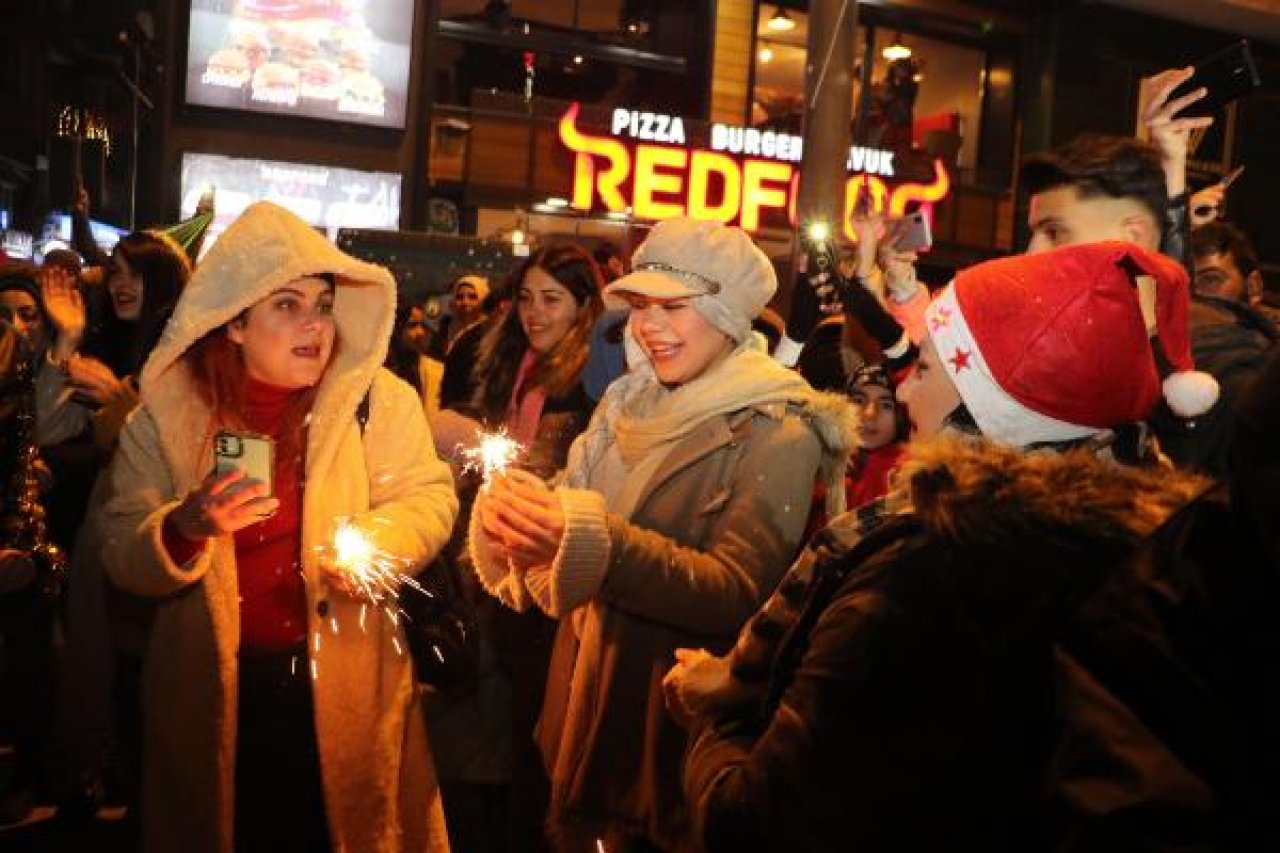 Eskişehir'de 'yeni yıl' coşkusu