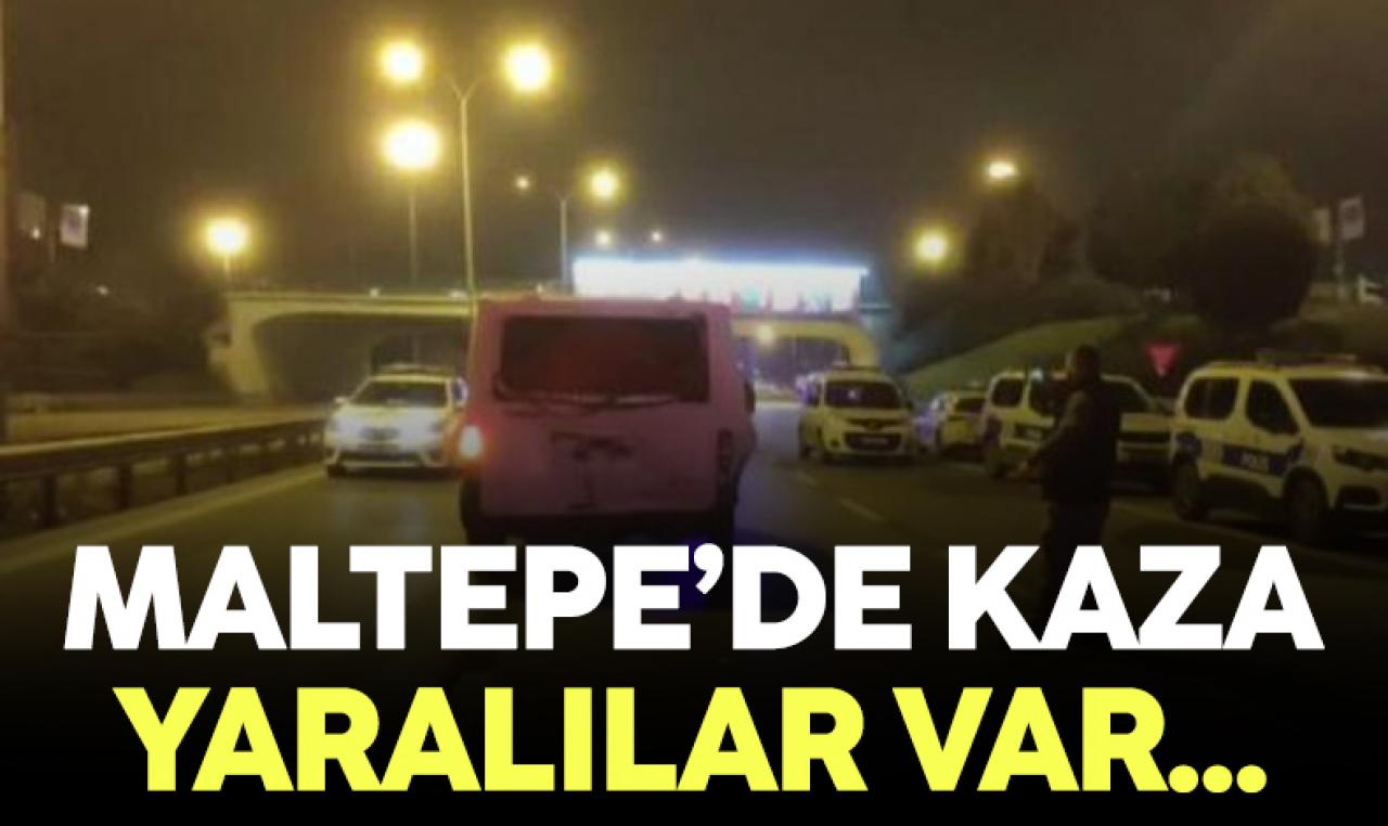 Maltepe'de kaza: 4 yaralı