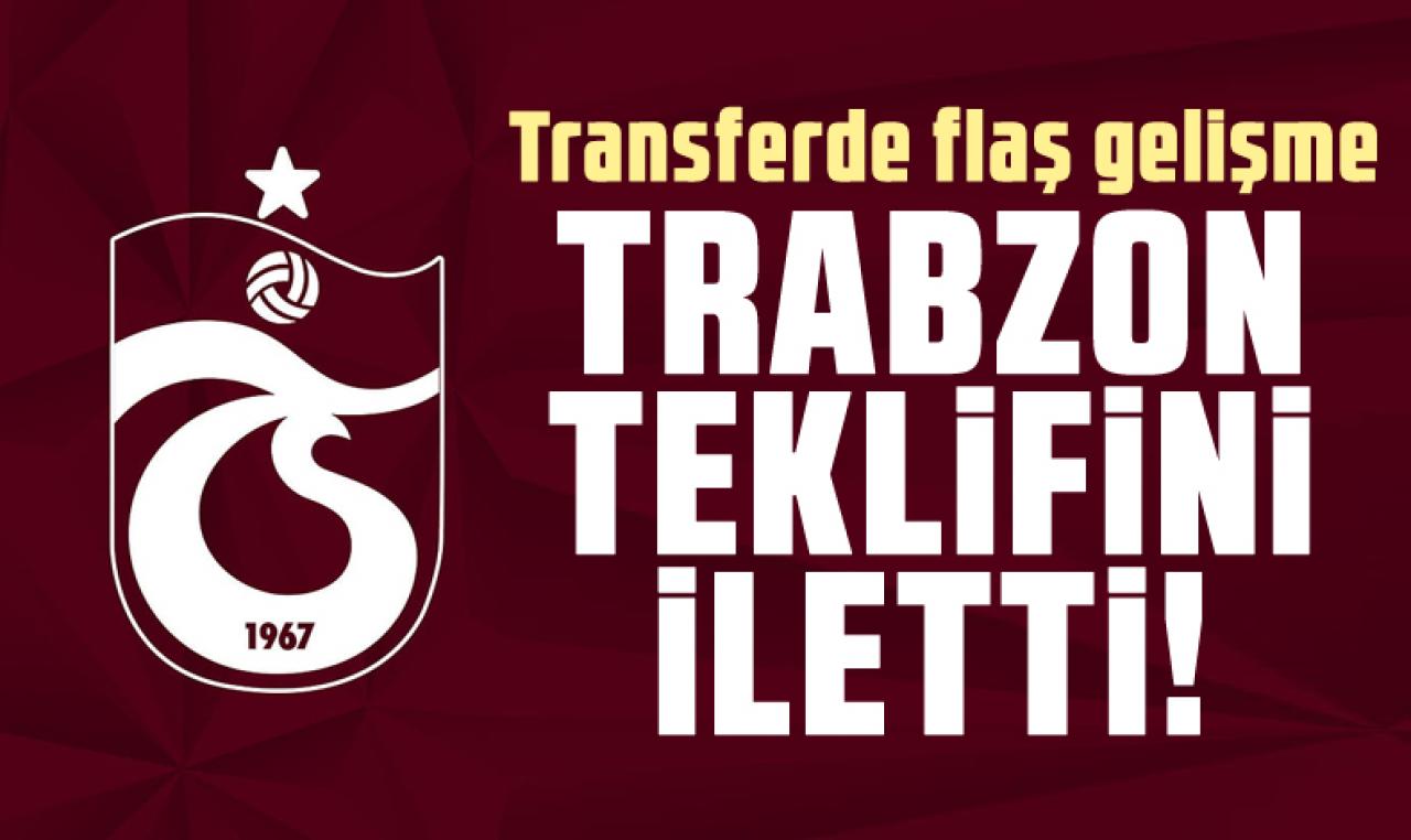 Trabzonspor genç yıldız için teklifini yaptı! Transferde flaş gelişme...