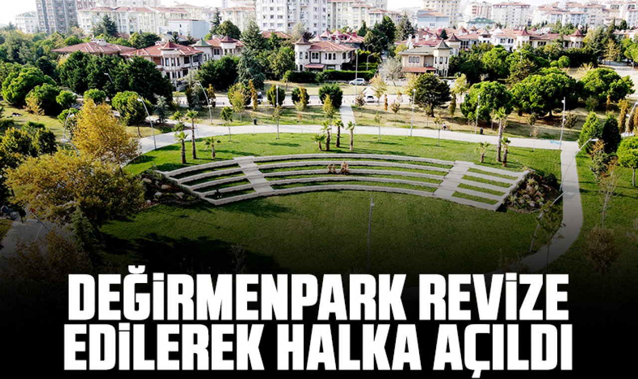 Değirmenpark revize edildi