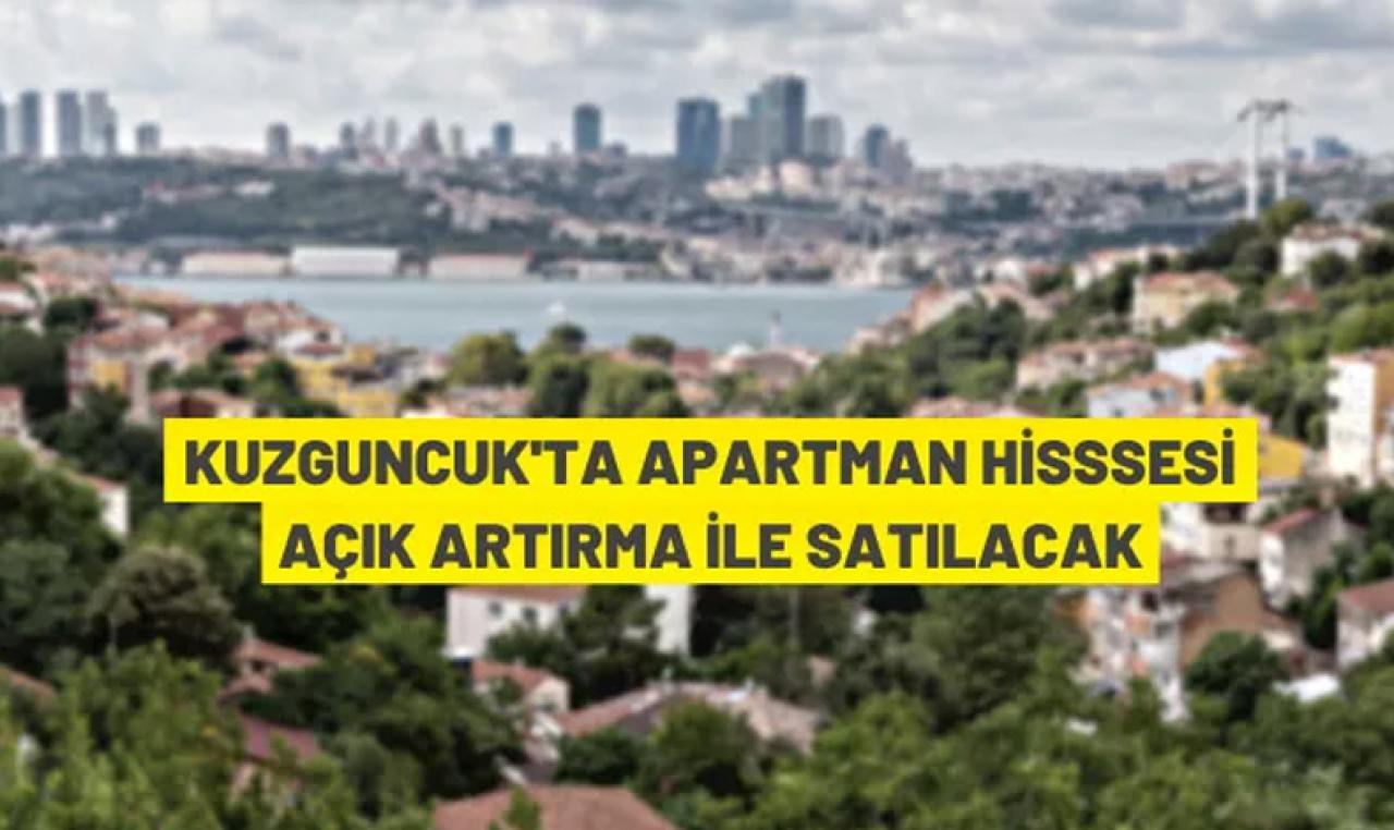 Kuzguncuk'ta Boğaz'a cepheli apartmanın 1/4 hissesi satışa çıktı