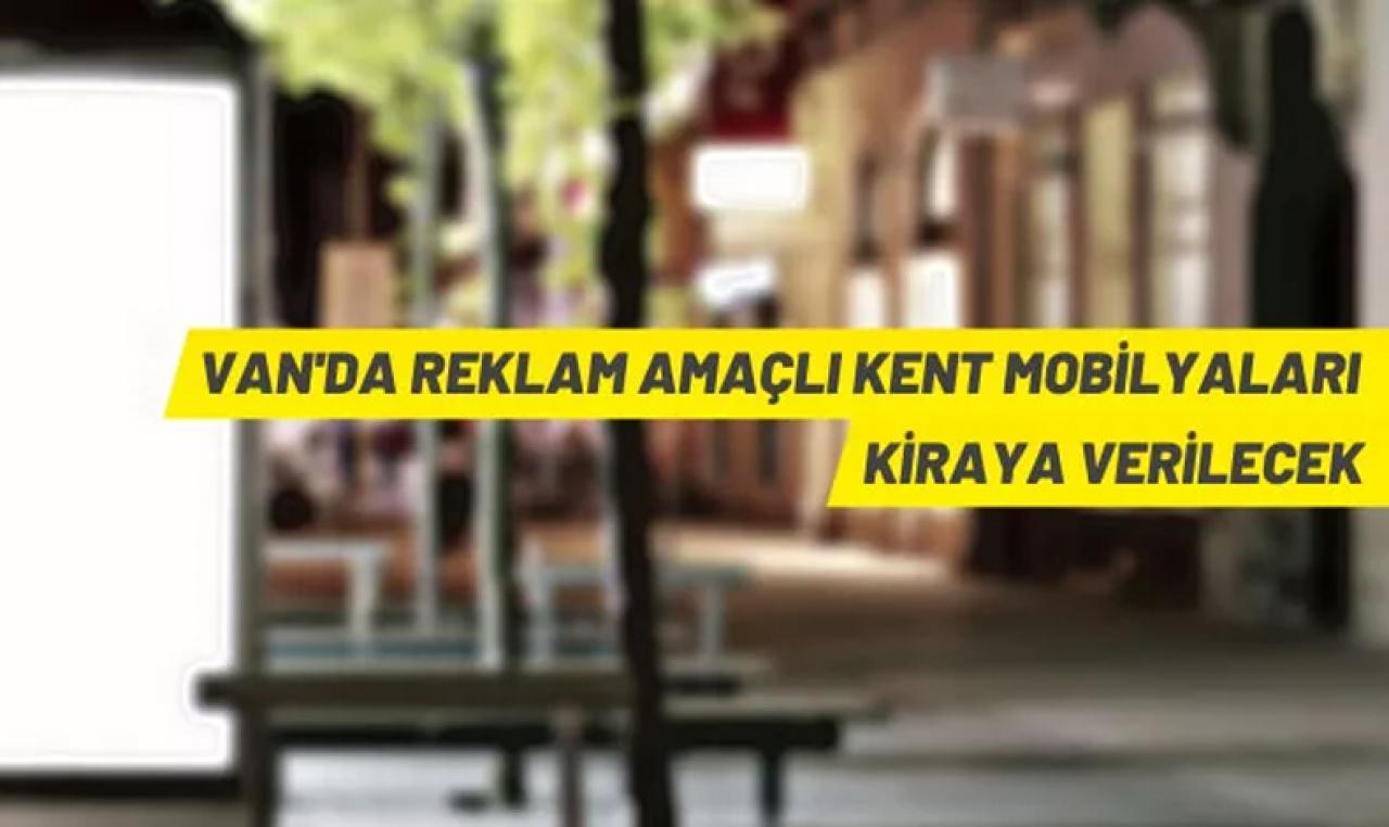 Van'da reklam alanları kiraya verilecek