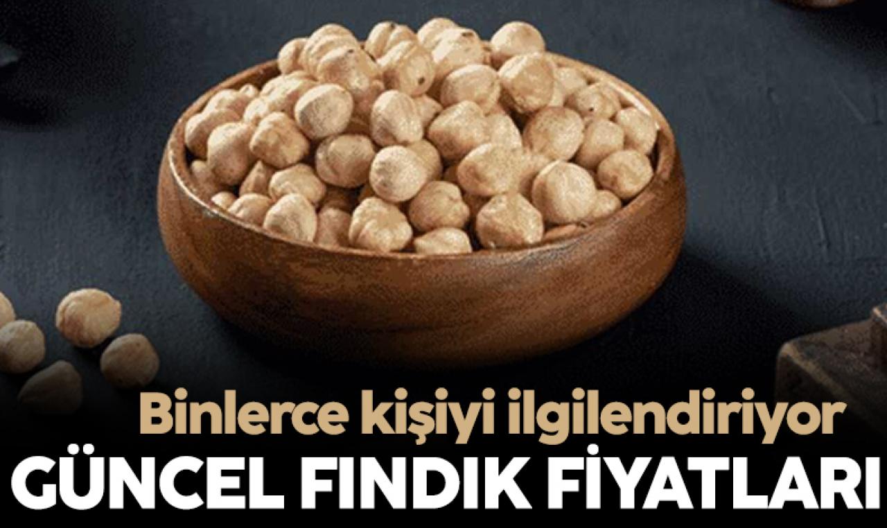 Fındık fiyatları 2 Şubat 2023! Perşembe günlük fındık fiyatı ne kadar?