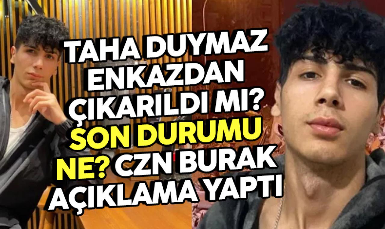 Taha Duymaz bulundu mu enkazdan çıktı mı öldü mü yaşıyor mu? CZN Burak açıkladı