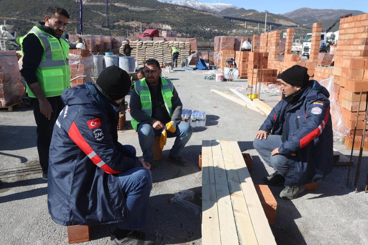 Nurdağı’nın yeniden inşası için ilk temeller atıldı