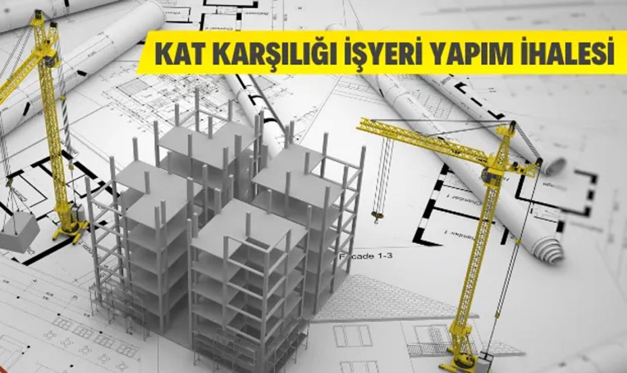 Kütahya Belediyesi'nden kat karşılığı işyeri yapım ihalesi