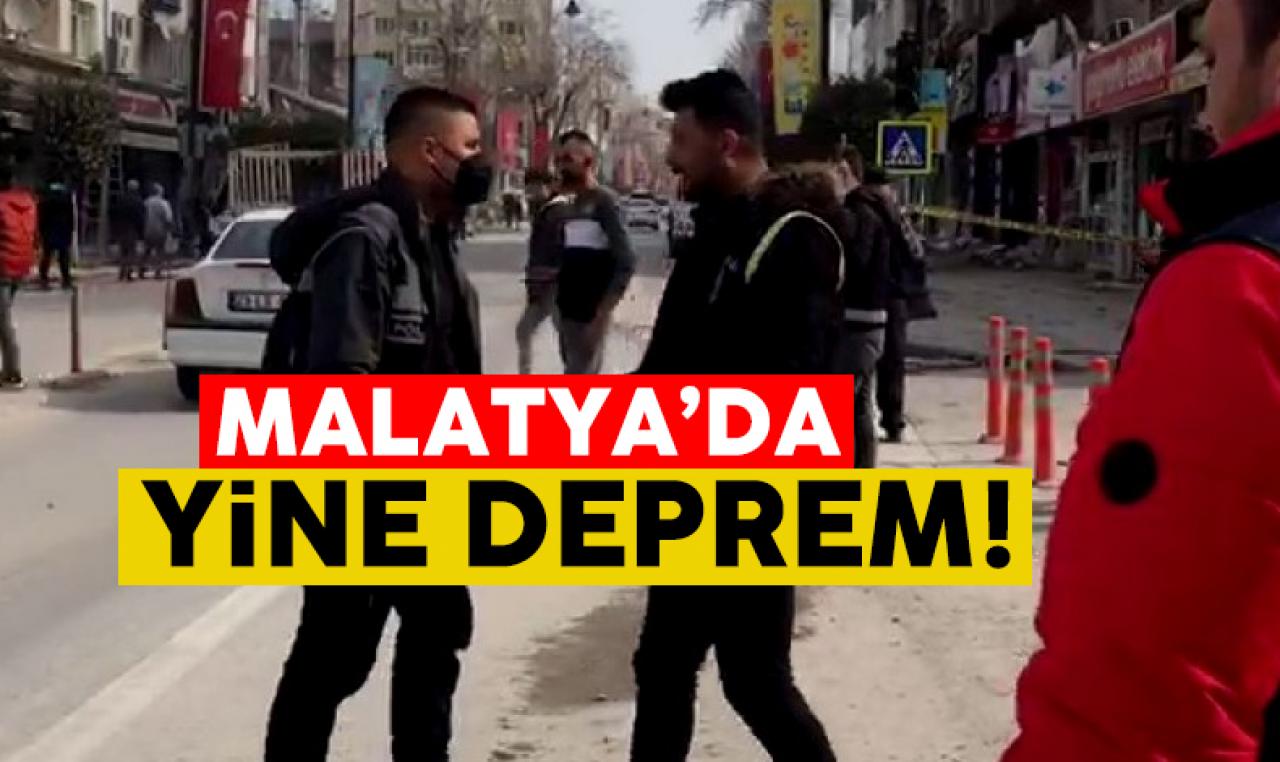 Malatya’da 5,6 büyüklüğünde deprem