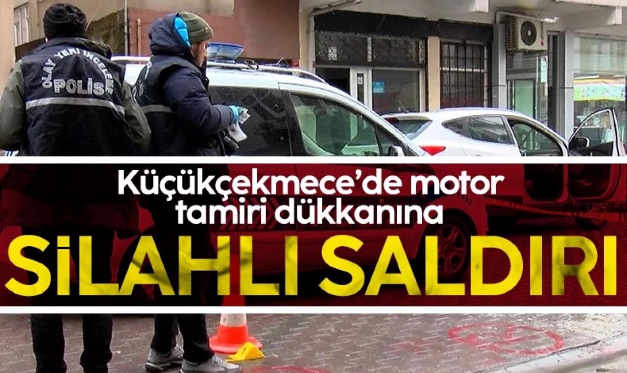 Dükkana silahlı saldırı!