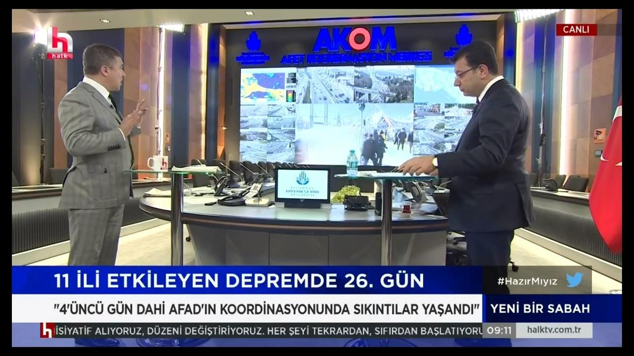 Ekrem İmamoğlu: AFAD'dan 'Gelmeyin' dediler, gittik 1 saat muhatap aradık