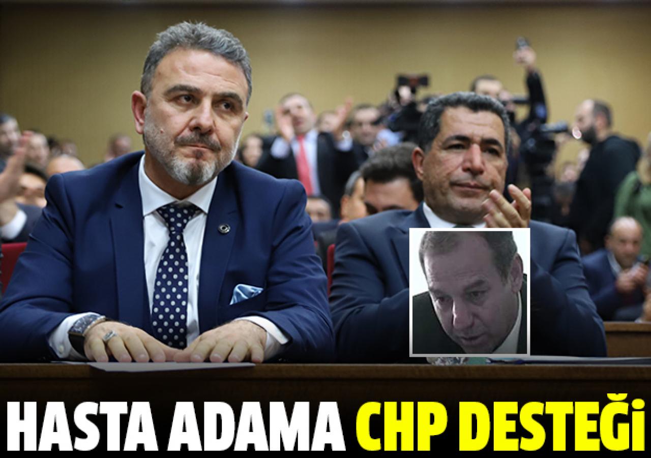 Hasta adama CHP desteği