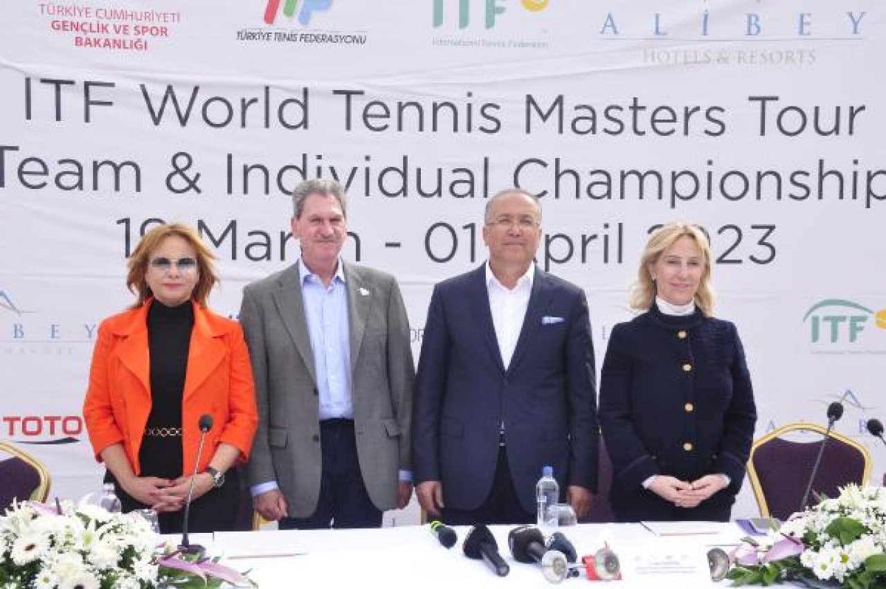 ITF World Tennis Masters Tour Dünya Şampiyonası’nın basın toplantısı yapıldı