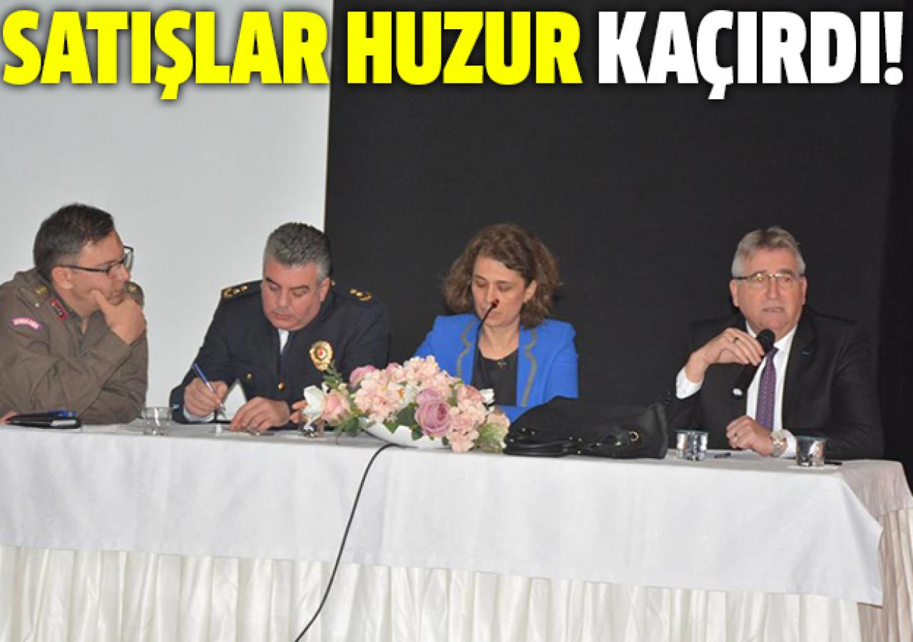 Çatalca'da satışlar huzur kaçırdı