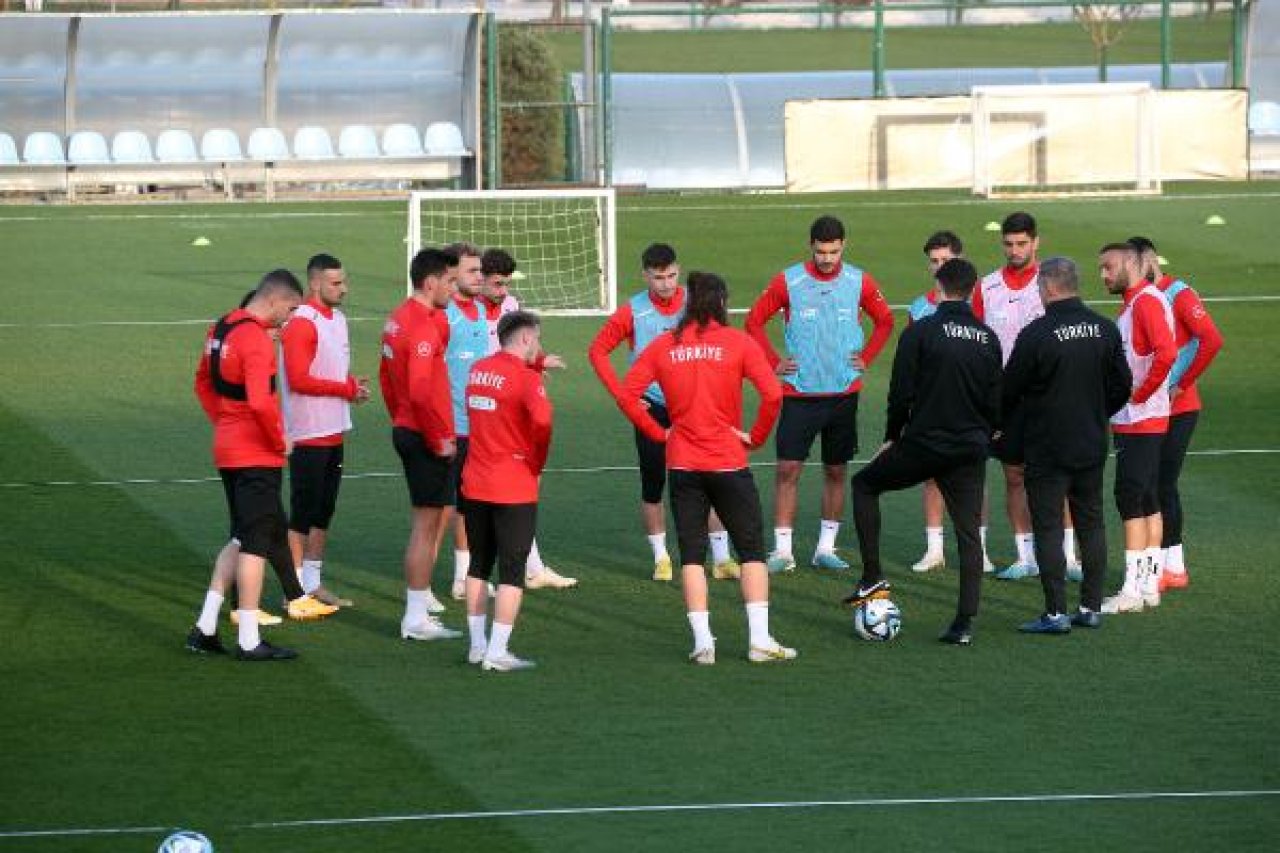 A Milli Futbol Takımı'nda Ermenistan ve Hırvatistan maçlarının hazırlıkları başladı