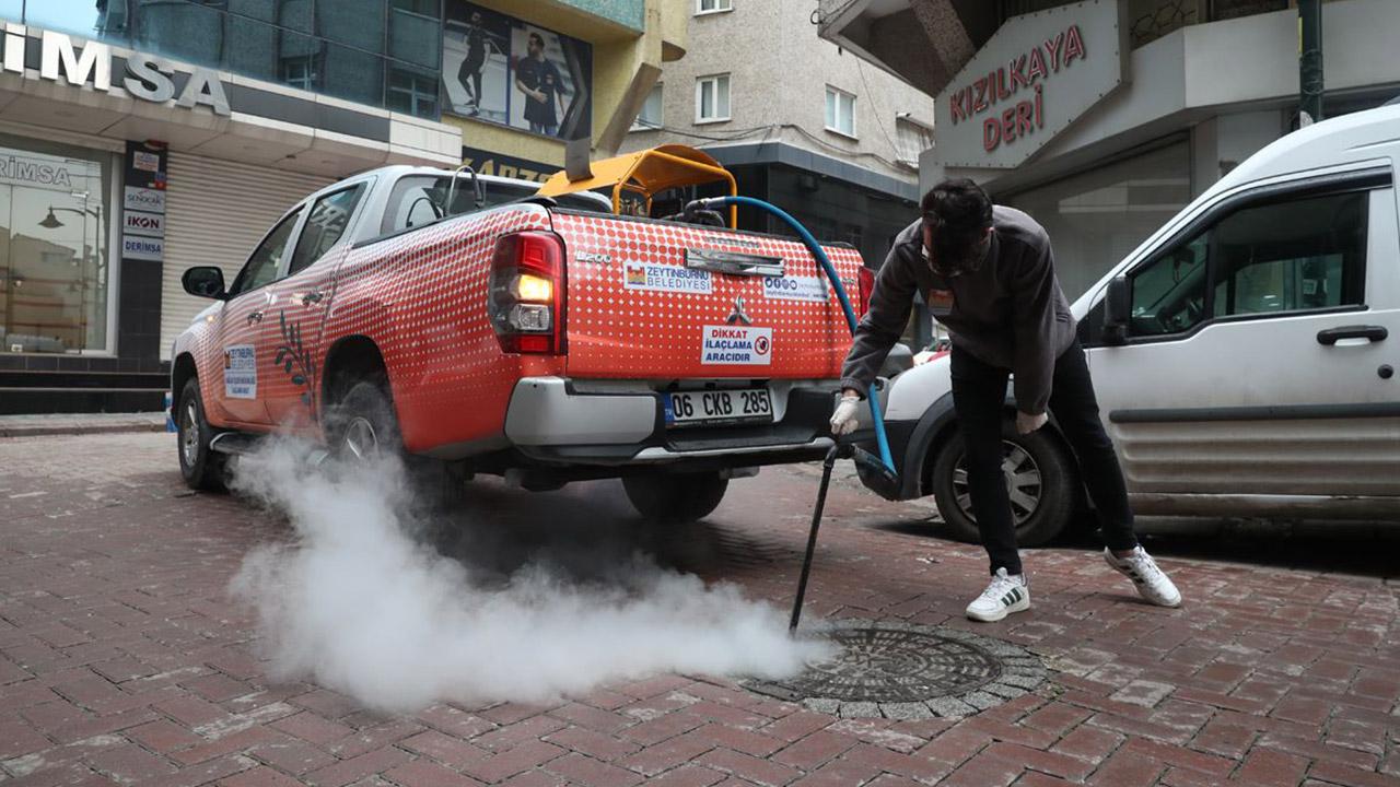 Zeytinburnu'nda olası sivrisinek sorununa erken müdahale