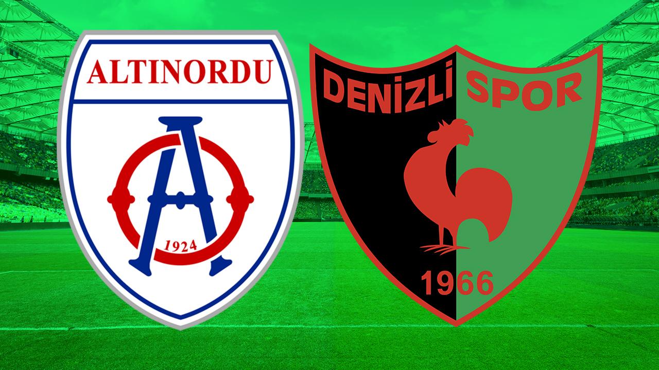 Altınordu Denizlispor canlı izle! beIN SPORTS 2, TRT Spor izle