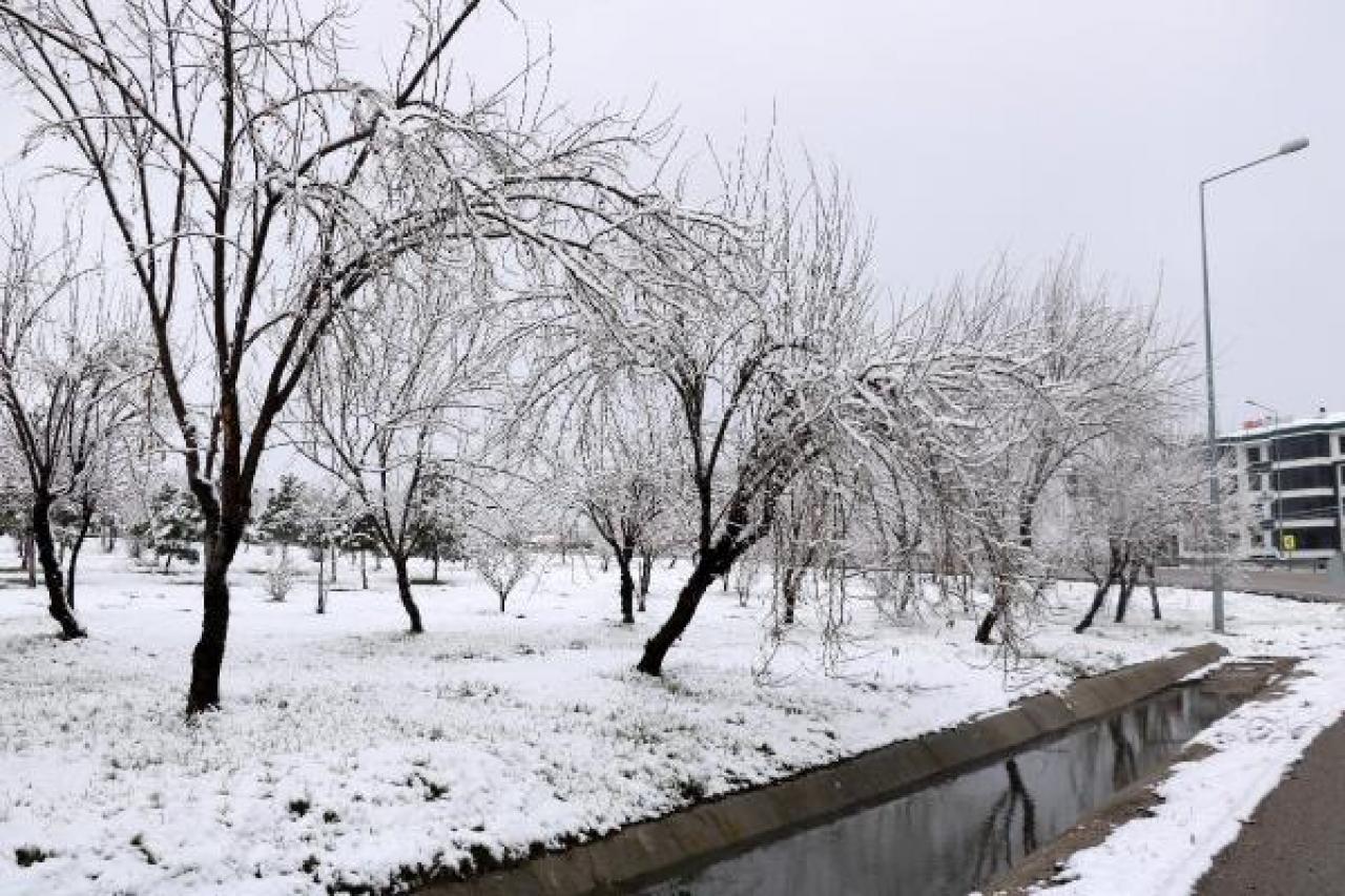 Afyonkarahisar'da kar yağışı