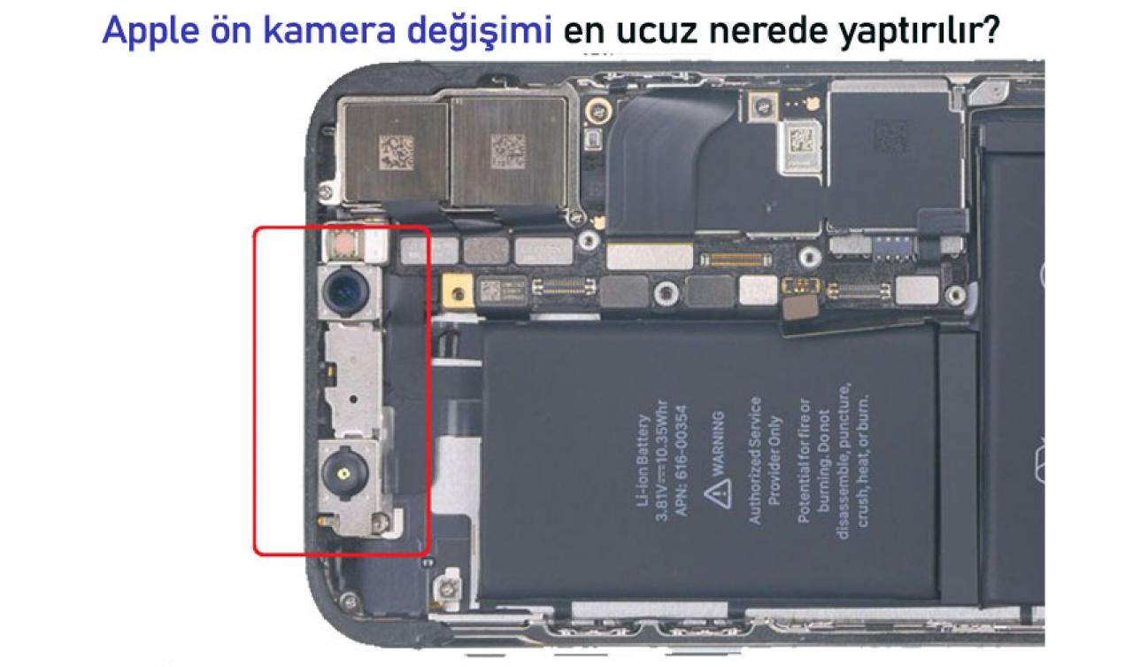 Apple ön kamera değişimi en ucuz nerede yapılır?