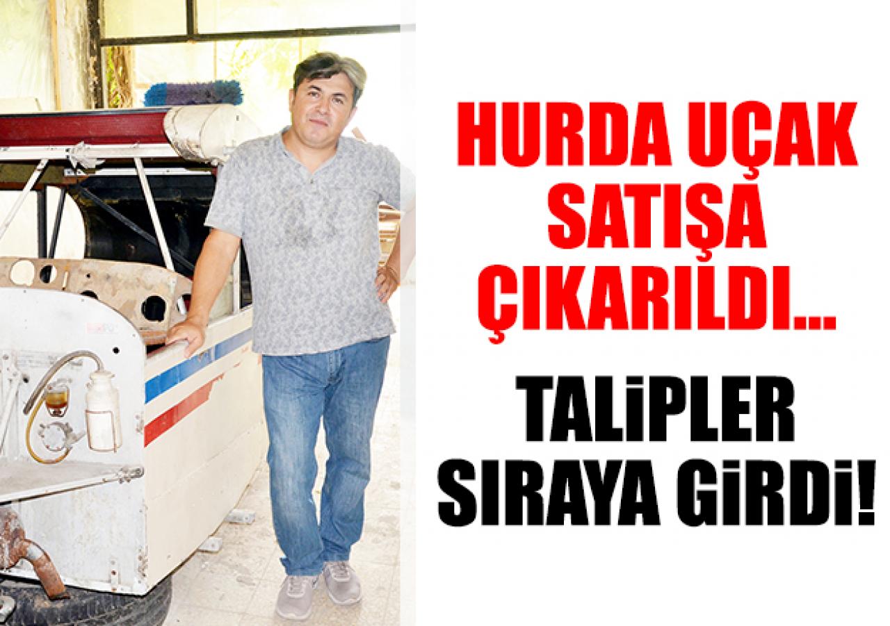 Hurda uçak satışa çıkarıldı