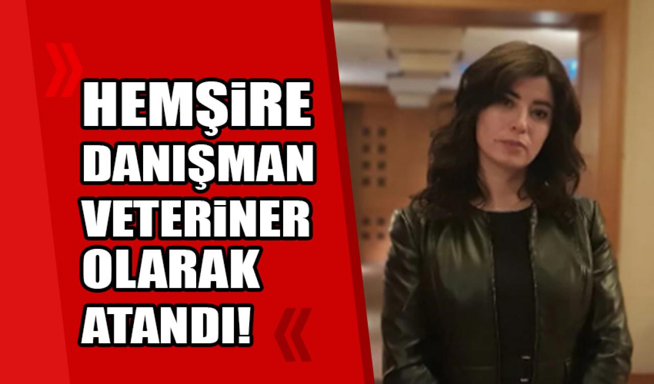 Hemşireye "veteriner danışman" ataması