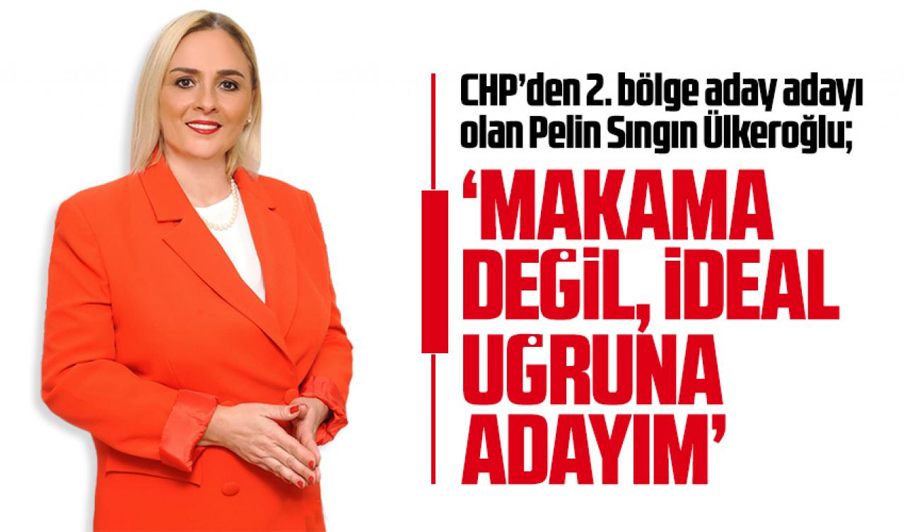 Pelin Sıngın Ülkeroğlu: Makam değil ideal uğruna adayım!