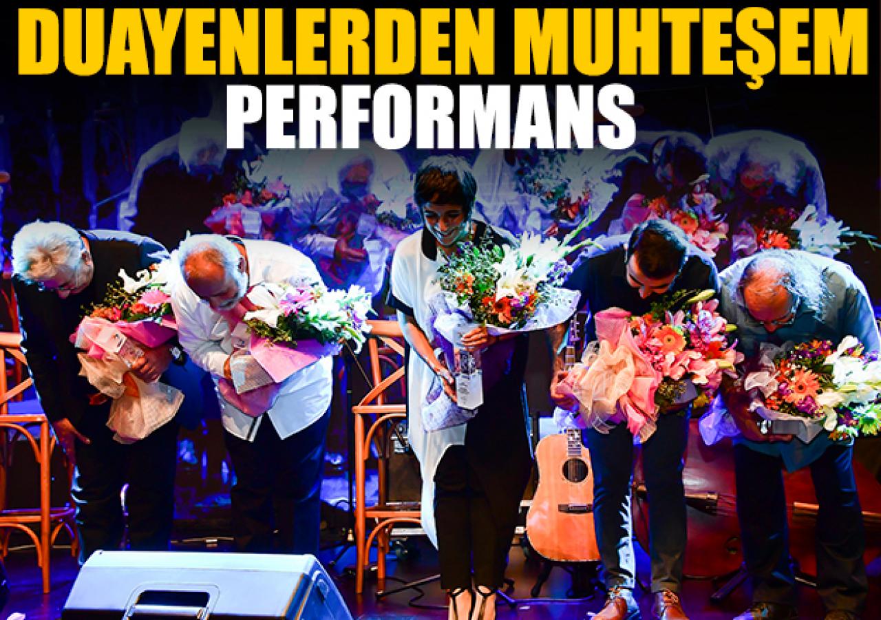 Duayenlerden muhteşem performans