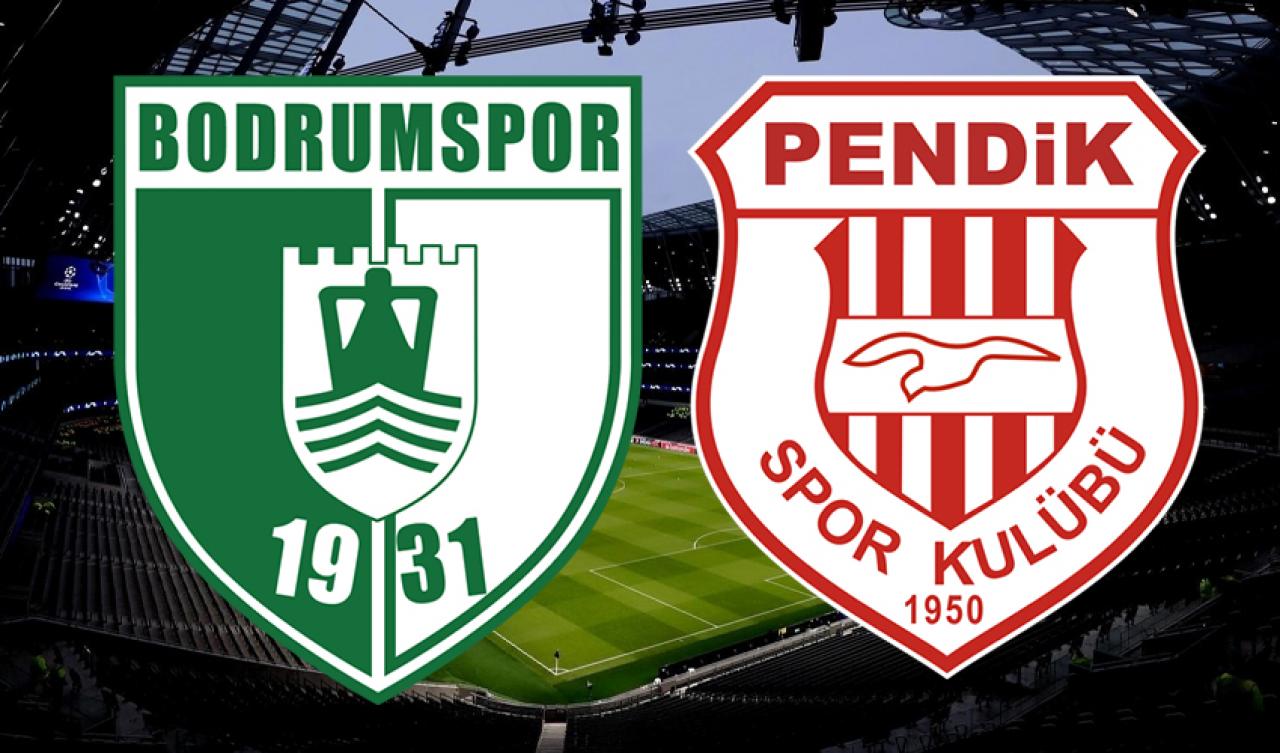 Bodrumspor Pendikspor canlı izle TRT Spor Bein Sports 2