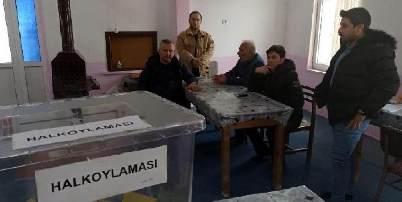 Bolu'da referandum yapıldı