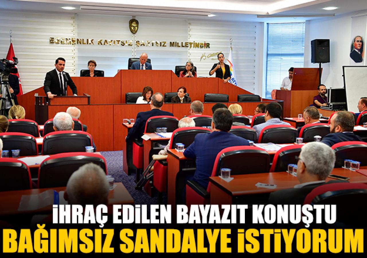 Bağımsız sandalye istiyorum