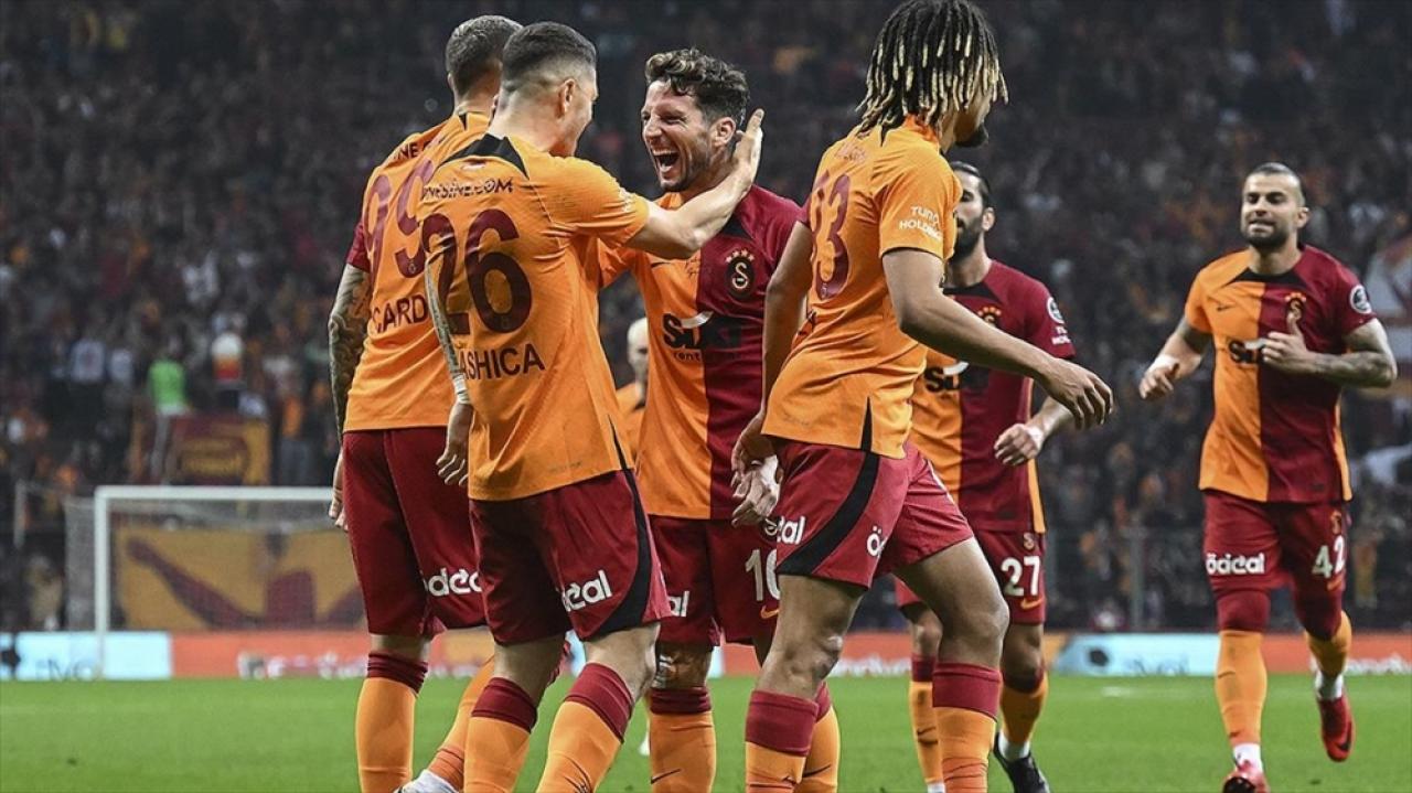 Galatasaray'dan 6 gollü galibiyet