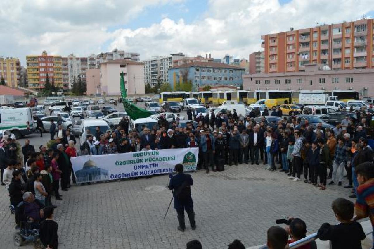 Mardin, Bingöl ve Batman’da İsrail protestosu