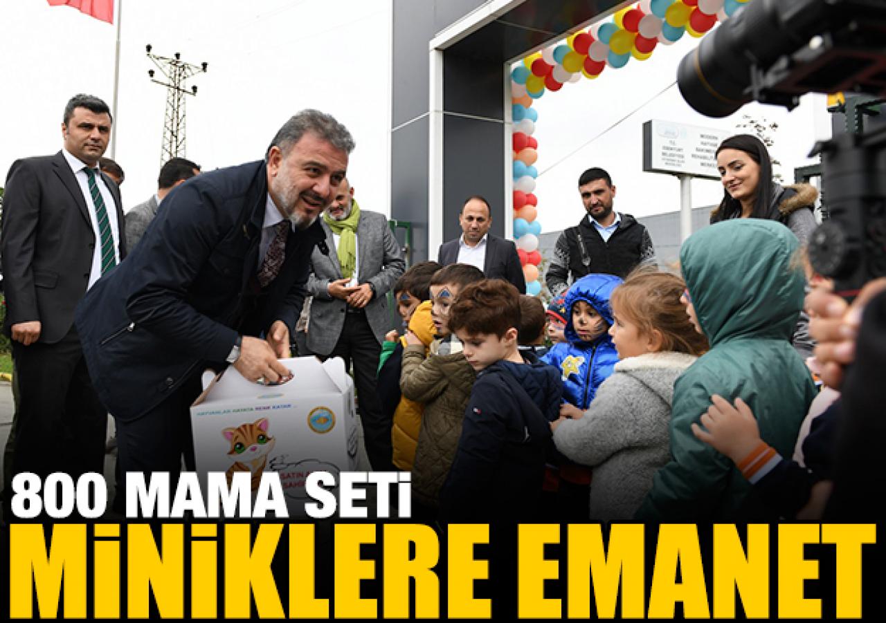 800 mama seti miniklere emanet