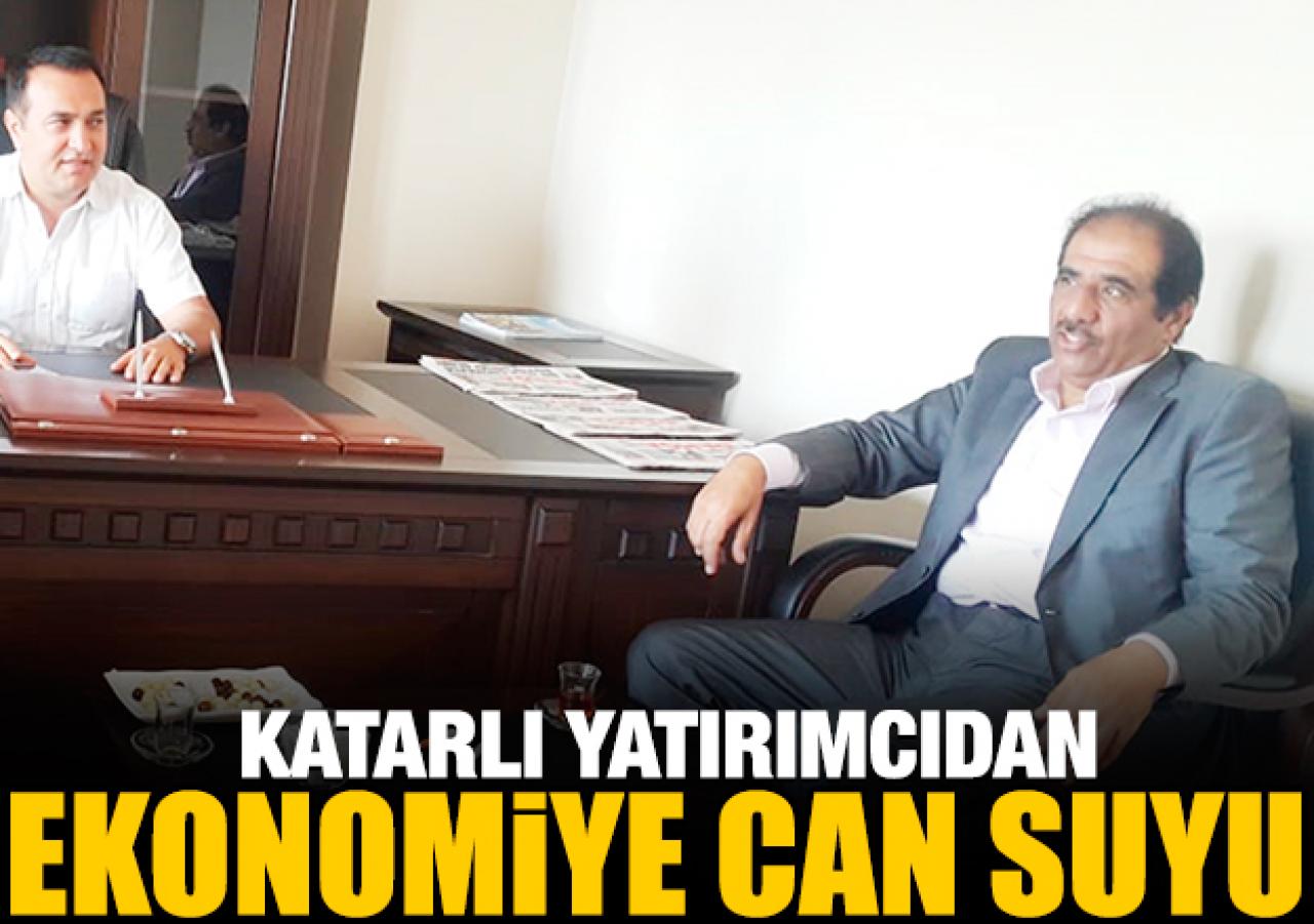 Katarlı yatırımcıdan ekonomiye can suyu