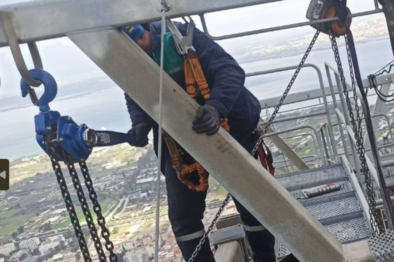 İzmir'de bakımı süren teleferik çalışmaları tamamlandı